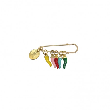 CHILLI pin brooch