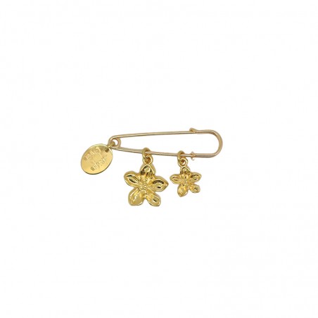 PETU pin brooch